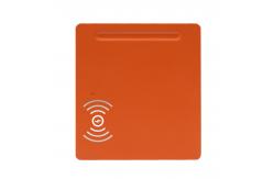 China Recyclable Natural Leather Mouse Pad For Gaming Waterproof USB Charging supplier