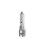 Nickel Plated Suspended Wire Cable Grippers with Locking Feature for Pendant Light for sale
