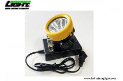 China B02000 Rechargeable Safety Miners Cap Lamp With Charger 4000lux 3.7V supplier