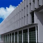 Aerofoil Shaped External Aluminium Louvres 6000mm Length external louvre shutters for sale