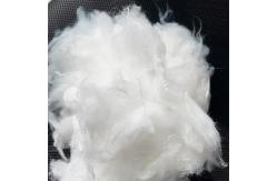China White Low Melt Polyester Fiber High Strength And Low Moisture supplier