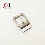 Chenverge Silver Dress Belt Buckles , Lightweight Nickel Reversible Belt Buckle for sale