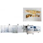 Fully Automatic Industrial Ice Cream Production Line With 61 Baking Plates Customized for sale