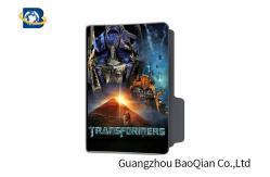China Transformers 3D Lenticular Printing Service , Plastic Document Folder Flip Effect supplier
