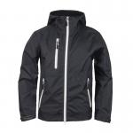 100% Polyester Men'S Waterproof Work Rain Jacket Multi Pockets Lightweight Outdoor for sale