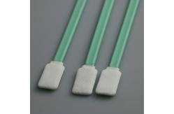 China Double Knitted Rectangle Polyester TOC Swab Sampling Validation Swab supplier