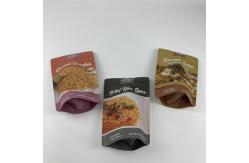 China Stand Up Doypack Tobacco Packaging Pouch Hot Seal Zipper Packet With Logo supplier
