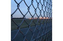 China 6 Foot Chain Link Wire Mesh Fencing Hot Dip Galvanized Pvc Coated supplier