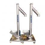 SUS304 Conveying System Tube Vertical Auger Screw Feeder For Sludge And Cement for sale