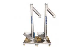 China SUS304 Conveying System Tube Vertical Auger Screw Feeder For Sludge And Cement supplier