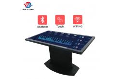 China Indoor Interactive 1080P 21.5 inch Smart Touch Coffee Table Self Service supplier