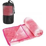 Square woven Microfiber Yoga Mat Towel Non Slip For Hot Yoga for sale