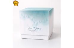 China Luxury Candle Packaging Boxes Custom Logo Rigid Cardboard For Cosemtic supplier
