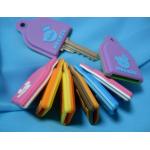 Novelty Personalized Promotional Gifts Imprinted Logo PVC Keychain With LED Light