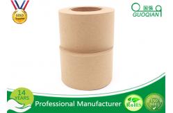 China White / Brown Single Sided Gummed Kraft Paper Tape With 4.8cm Width supplier
