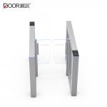 Aluminum Alloy Slim Speed Gate With Servo Motor Automatic Turnstile Dry Contact Interface for sale