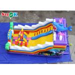 Inflatable Bouncy Slide Commercial Jumbo Inflatable Jumper Slide Combo For Children