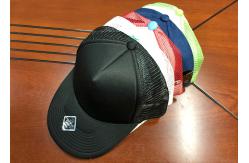 China Unisex Foam Mesh Sports 5 panel Trucker Cap With Logo supplier