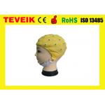 Physical Therapy 64 Leads EEG Cap , Portable EEG Machine With IS013485 for sale