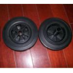 300mm Wheel Trash Can Replacement Plastic Rim Trash Bin Wheel for sale