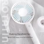 2 In 1 Desktop Hand Held Electric Fan DC5V 5W With Water Spray for sale