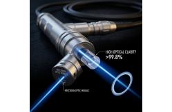China Medical Machine 10/5 To 60/40 YAG Laser Crystal Rod supplier