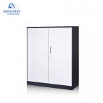 2 Door Small Knock Down Structure Anti Corrosion Half Height Locker for sale