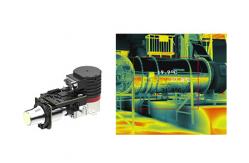 China 320x256 MWIR Cooled Optical Gas Imaging Thermal Module For Visualizing Gas Leaks supplier