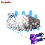 Customizable TPE Raw Material with Flexible Wide Hardness Range for Flippers/swim Fins for sale