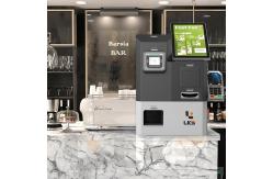 China Automatic Cash Coin Credit Card POS Terminal Payment Handling Self Check Out Machine supplier