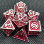 Customized Metal Multi - Face Dice Dnd Rpg Coc Desktop Game Portable