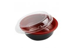 China Plastic Pp Ramen/Noodle/Soup Divided Bowls With Lid Disposable Serving Bowls - For Restaurant, Home supplier