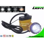 25000 Lux Rechargeable Underground Coal Mining Lights Waterproof 2A Charging Current Support SOS for sale
