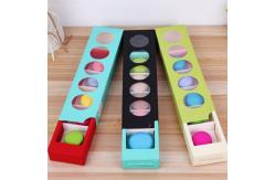 China Elegant Design Drawer Box Packaging , Foldable Macaron Packaging Boxes supplier