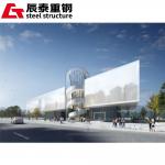 Easy Install Prefab Steel Structure Office Building Good Stiffness for sale