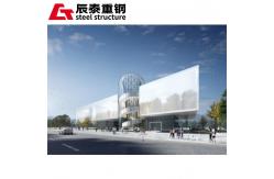 China Easy Install Prefab Steel Structure Office Building Good Stiffness supplier