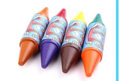 China Double ended crayon/ different colors double end crayon, cheaper double ended crayon for children supplier