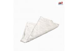 China Non Speckled Lint Free Square Cotton White Towel Rags For Ship Cleaning supplier