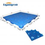 HDPE Reversible Rackable Plastic Pallets One Piece Injection Molding for sale