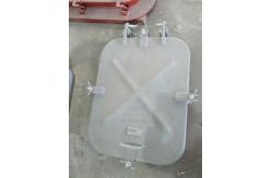 China Sea going Ships Small Steel Marine Hatch Cover Thickness 4 6 8 mm supplier