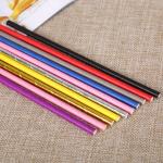 Disposable Biodegradable Paper Drinking Straws Colorful Customized Printed for sale