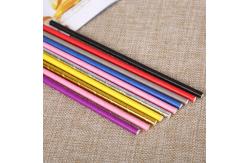 China Disposable Biodegradable Paper Drinking Straws Colorful Customized Printed supplier