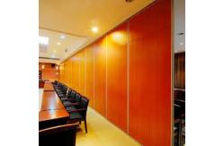 China Conference Hall Training Room Acoustic Sliding Folding Movable Operable Partition Walls supplier
