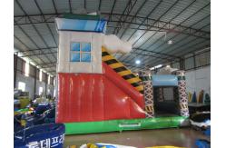 China Playground Equipment Inflatable Airplane Jumping House 8-18 Children Capacity supplier
