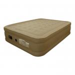 Electric Folding Air Mattress Bed Waterproof Flocked PVC Customized for sale
