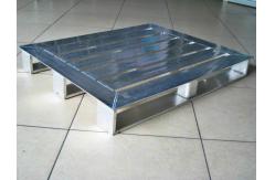 China 2 Way Lightweight Open Bottom Aluminum Pallet For Agricultural Industries supplier