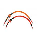 Waterproof 500mm Negative High Voltage Wire Harness
