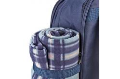 China ISO9001 Polyester Camping Storage Bag , Waterproof Picnic Basket Set Backpack supplier