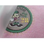 Cartoon Pattern Heat Transfer Clothing Labels , Custom Screen Printing Patches