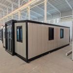 Movable Expandable Prefab Container House With Good Structure Two Bedroom Container Home for sale